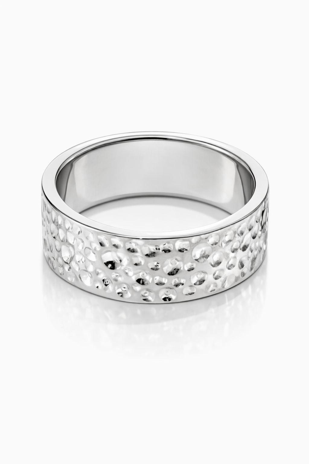 Ring Herren, 5 Brillanten, 925/- Sterlingsilber