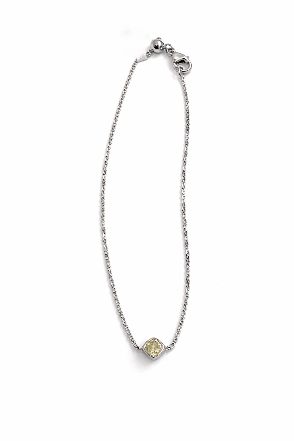 Armband Fancy Diamond Raute 0,16 ct., 1,0mm, 750/- Weißgold"