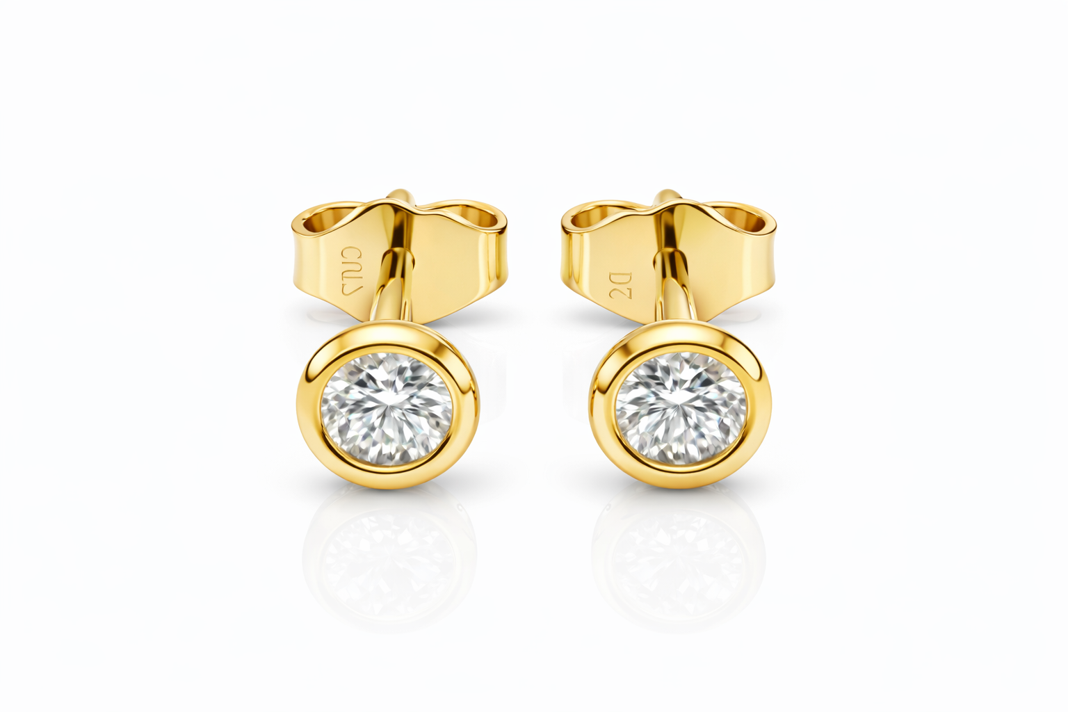 0A5C2FC0-801C-4D1C-B6CA-CE7BFBB4614D Ohrstecker just Brillant, 0,40 ct., Tw/si, 750/- Gelbgold